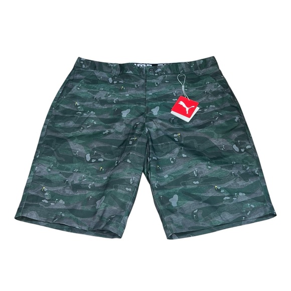 Men’s Puma Tailored Flagstick Camo Shorts Golf Size 36 NWT MSRP: $75.00 - Picture 1 of 5